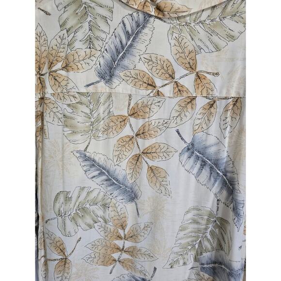 Campia Moda Men’s Tropical Hawaiian Print Button-Up Shirt Medium Rayon - Picture 5 of 9